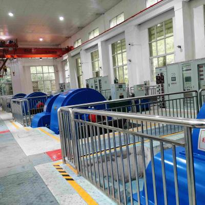 China Synchronous Horizontal Hydro Turbine 500Kw Low Head Kaplan Turbine for sale