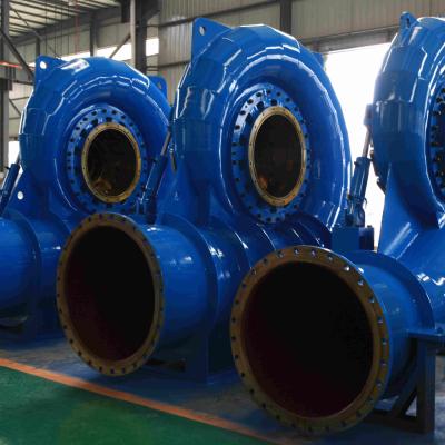 China 5Mw Francis Vertical Hydro Turbine 120m Water Head Variable Pressure for sale