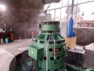 China Stainless Steel 350kw Vertical Hydro Turbine 400V Fixed Blade for sale