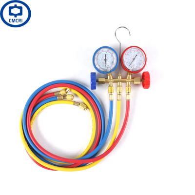 China CG002 Double Refrigerant Manifold Gauge For Vacuum Equipment CG002 for sale