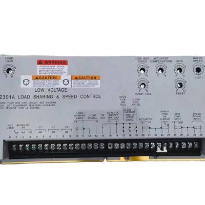 China woodward 2301A speed controller with load sharing   Gas/diesel engine generator controller  governor control system 2301A for sale