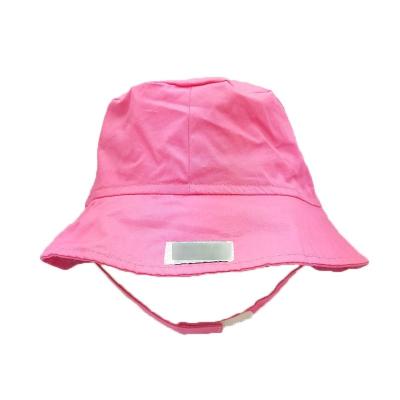 China Character Kids Summer Cowboy Hats Fisherman Plain Brim Bucket Hats With Custom Color for sale