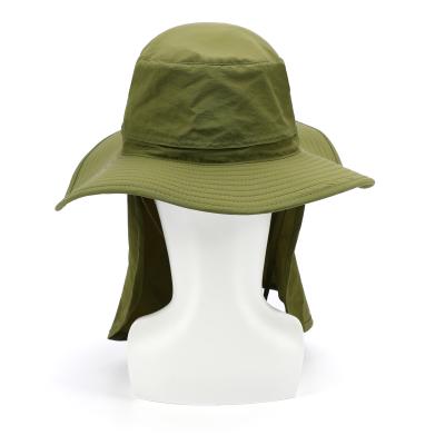 China Character Embroidery Nylon Hat 7 Panel Unstructured Waterproof Outdoor Hat for sale