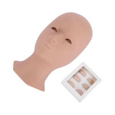 China Popular Replaceable Eyelash Extension Practice High Performance Tools Eye Dummy Head For Lash Training for sale