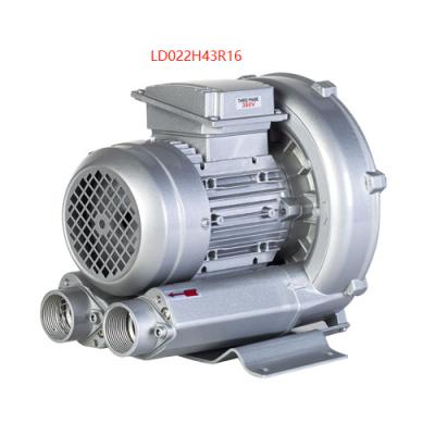 China High Channel 3 Phase Aluminum Single Stage Air Volume Aluminum Turbo Side Vacuum Industrial Blower Ring Blower for sale