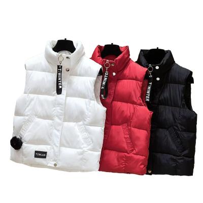 China Korean version of the new autumn and winter cotton Anti-wrinkle waistcoat women's jacket vest plus size women's dress for sale