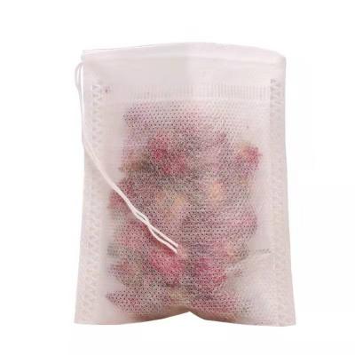 China Disposable Heat Sealed Biodegradable Coffee and Tea Filter 100pcs/bag Nonwoven Empty Tea Bag Filter 100pcs/bag Different Sizes for sale