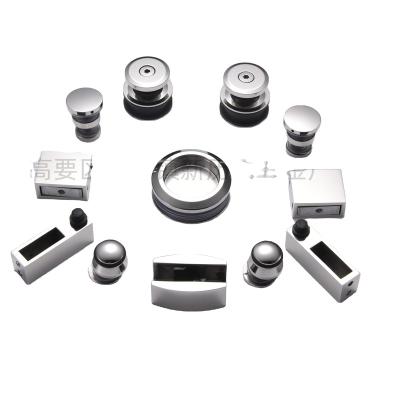 China Modern Made In China Bathroom Glass Door Shower Glass Sliding Door Hardware Accessories Sets Stainless Steel for sale