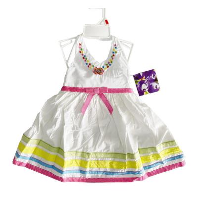 China Wholesale Summer Breathable Cute Casual Sleeveless Babies Running Lots Dress for sale