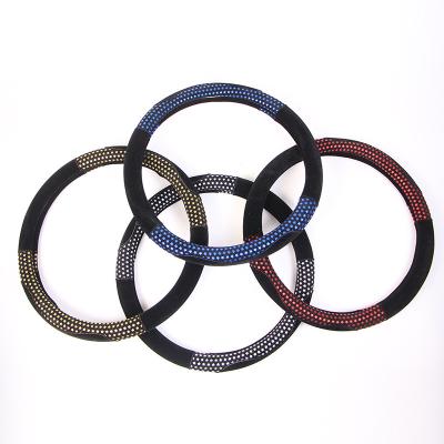 China Sports Manufacturer Supply Custom Universal Fashion Car Steering Wheel Covers for sale