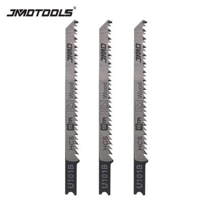 China HCS 5 PCS Racing U101B HCS 10TPI Serrated Blade Set For Wood Cutting for sale