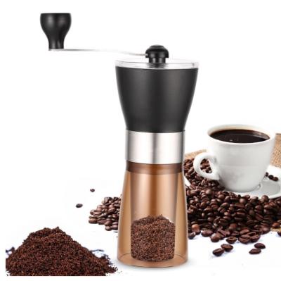 China 2021 Viable Hot Sales Amazon Coffee Grinding Manual Coffee Maker With Glass Bottle Coffee Grinder Machine for sale