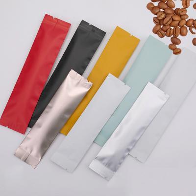 China Return Recyclable 100Pcs Three Side Sealed Small Bags Packaging Sachet For Sample Coffee Tea Sugar Grain Supplement Snack Packet for sale