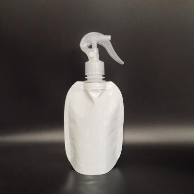 China 20Ml 100Ml 250Ml 280Ml 1000Ml White Fine Mist Spray Bottles / Empty Plastic Pouches / Bags For Essential Oils With Sprayer for sale