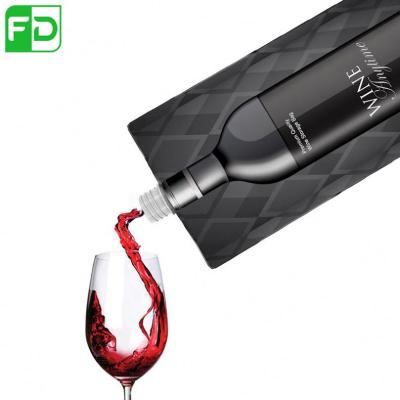 China New Arrival Unbreakable Collapsible Folding Wine Bottle Water Bottle To Go Wine Tumbler Picture 30 Bottle Packing Cooler for sale