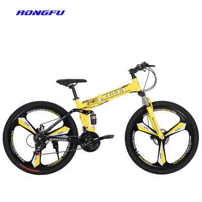 China 26 27.5 29 inch mountainbike carbon folding bicycle cycle adult variable speed internal hub bicycle with basket front fork carbono frame aluminum mtb ladies cycle for sale