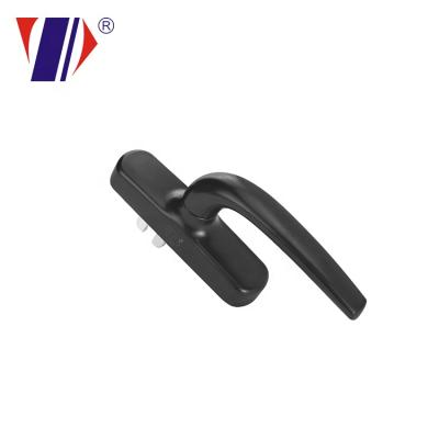 China Aluminum Windows Modern Casement Handles Black Color Lock for sale