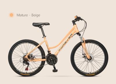 China Forever 24 inch carbon steel mountain bike cycle mtb 21 speed mountain bike factory made bicycle for sale