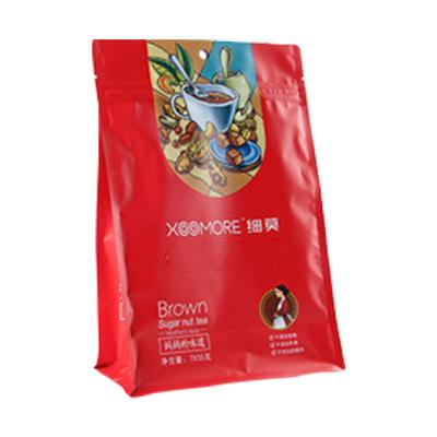 China Food Coffee Bag Packaging Bags Custom Printed Spout Candy Packaging With Logo Paper Customized Paper Bag for sale