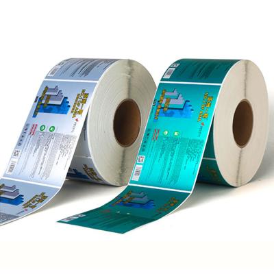 China Super Adhesive Adhesive Label Roll Resealable Stickers For Sanitary Napkins And Vinyl Sticker Wholesale Waterproof Paper for sale