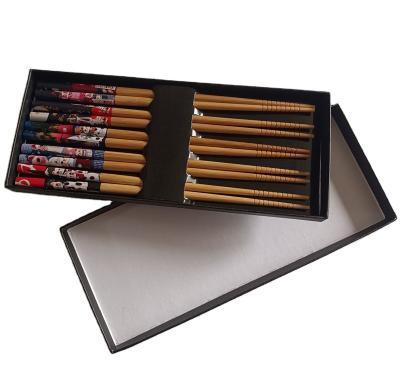 China Kitchen Traditional Tableware Household Decorative Wooden Chopsticks for sale