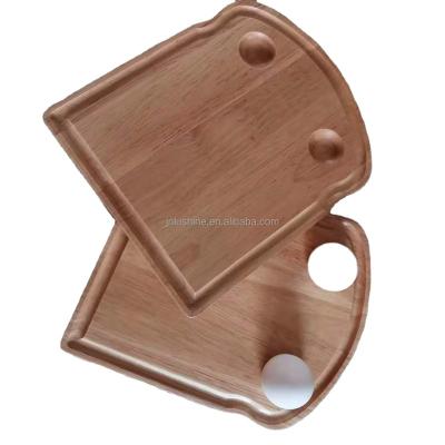 China Rustic Table Decor Europe Style Egg Serving Panel Wooden Egg Deep Plate for sale