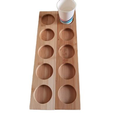 China China Beer High Quality Flying Shot Glass Bamboo Palette for sale