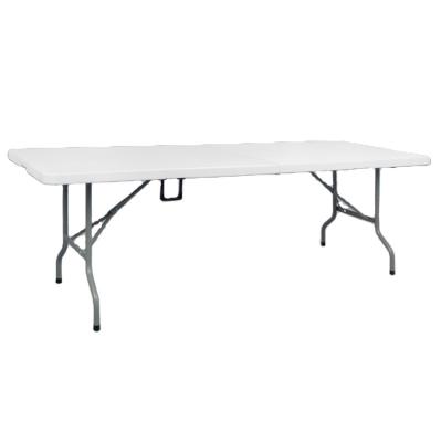 China Modern Best 8 Foot Double Page Folding Table for sale