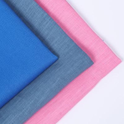 China 2022 Wrinkle Modes Stain Resistant Solid Color Canvas Fabric For Autumn And Winter Clothes Thick Tang Home Suit for sale