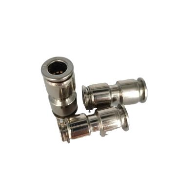 China Building Material Shops Pneumatic Fitting All Metal Fittings  ZPU Pneumatic  One Touch Push-in Fittings Air Tube Hose connector for sale