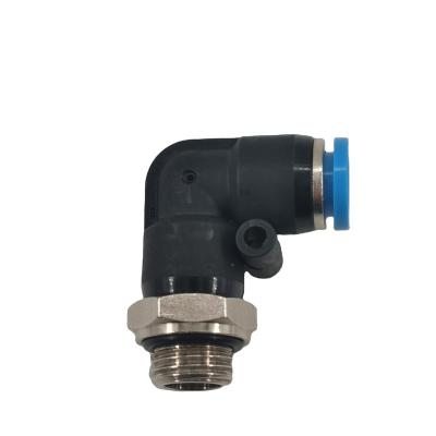 China Building Material Shops Pneumatic Fittings Zinc Fittings  PLG ZPLG Pneumatic One Touch Push-in Fittings   Air Tube Hose connector for sale