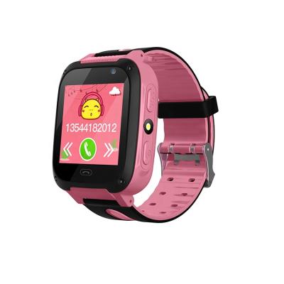 China MP3 Anti-lost Call Playback S4 Touch Screen Dial Waterproof Wrist SOS Smartwatch Anti-lost Call With GPS Tracker Kids Children Gifts for sale