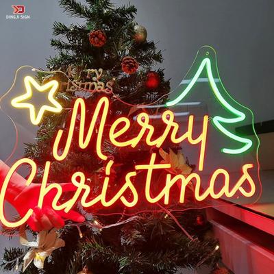 China Buildings Events Events Holiday Wedding Christmas Neon Lamp Alphabet Letter Led Decoration Neon Sign for sale