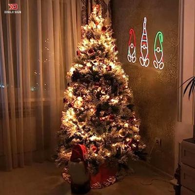 China Buildings Christmas Decoration Colored Led Marquee Letters Neon Sign Celebrate Light Up Sign Home Sign Night Light for sale