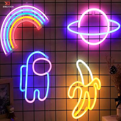 China Creative Waterproof Neon Sign Concert Buildings Design Decorative Bar Led Acrylic Neon Sign for sale