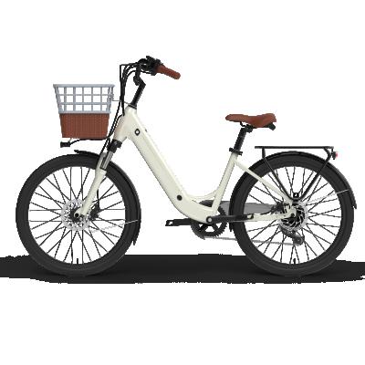 China Aluminum alloy electric city bike, e-bike, battery bike for mom for sale