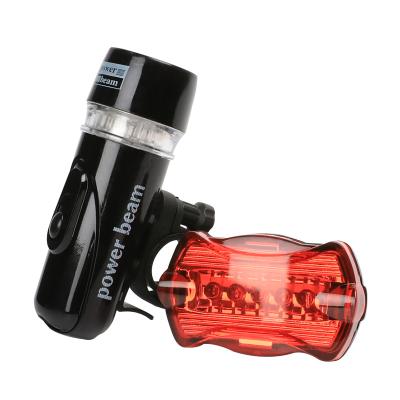 China Waterproof Mountain Bike Gear Accessories 5LED Bike Front Light Cycle Light Bicycle Wholesale for sale