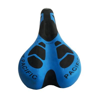 China Comfortable Bike Manufacturer Durable PU Foam Waterproof Leather Bicycle Saddle For Mountain Bicycle for sale