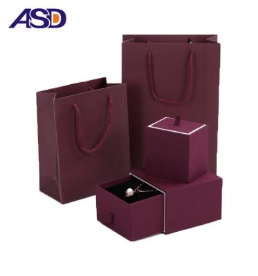 China High Quality Carboard Jewelry Drawer Boxes / Pendent Box / Ring Boxes for sale