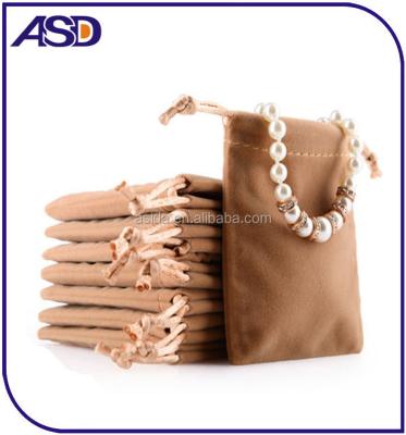 China Wholesale Custom Printed Velvet Drawstring Pouch Bags, Velvet Jewelry Bag for sale