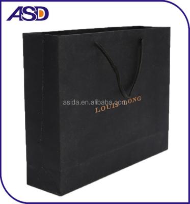 China Recyclable Cheap Custom Logo Paper Bag Shopping Bags Clothing Packaging for sale