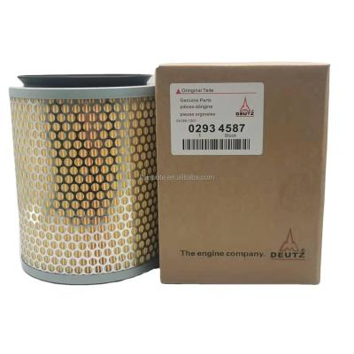 China Engineering Machinery Engine Air Filter 02934587 Applicable To Diesel Engine Filter Accessories 02934587 for sale