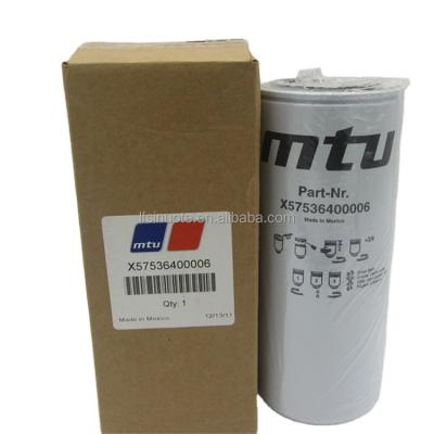 China High quality filter paper fuel filter x57536400006 p551000 fuel filter applicable to MTU Benz genset for sale