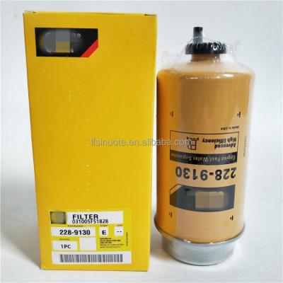 China Engine Parts 228-9130fuel Filter For Backhoe Loader C4 4 Engine 2289130 Fuel Water Separating Filter for sale