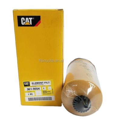 China High quality filter paper 361-9554water separator filter 3619554excavator diesel fuel filter for sale