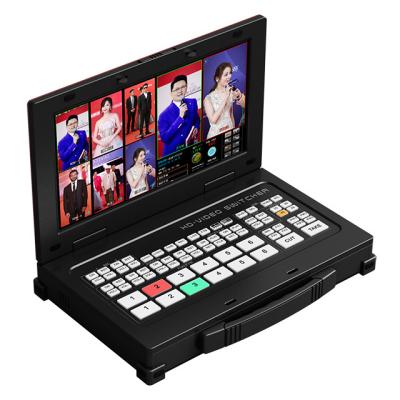 Chine Commutateur vidéo mini TC810Pro pour diffusion en direct avec PIP Oui et fonction de mixage vidéo à vendre