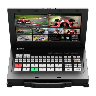 China Laptop 4 HDMI Live Streaming Video Switcher Voor HDMI Webcam verbinding Te koop