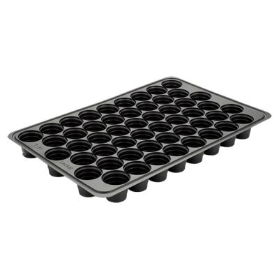 China 50 128 168 128 522 Plastic Seed Tray PS 51 Cell PS Seed Trays Nursery Cells For Seed Sprouter Tray for sale