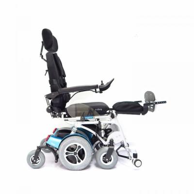 China Power Stand Up & Power Raising Legrest & Electric Power Recliner Draco Stand Up Power Elevating Power Wheelchair for sale