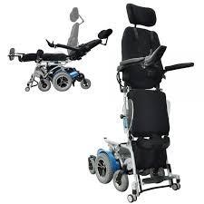 China Power Stand Up & Power Raising Legrest & Electric Power Recliner Draco Stand Up Power Elevating Power Wheelchair for sale